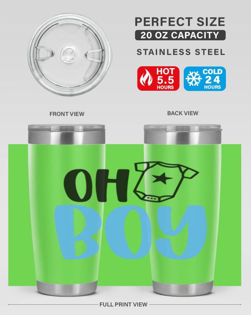 Oh Boy Style 35#- baby- tumbler