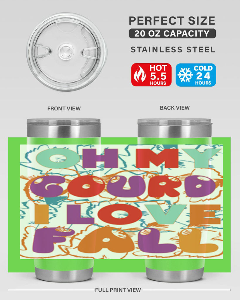 OhMyGourdILove 460#- fall- Tumbler