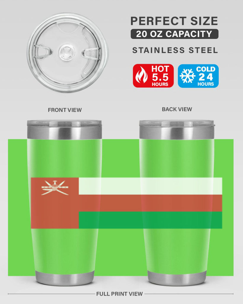 Oman 67#- world flags- Tumbler