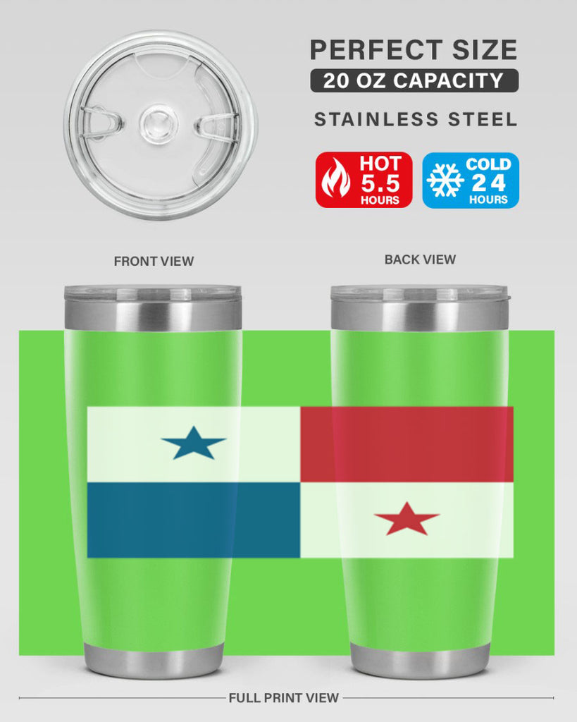 Panama 63#- world flags- Tumbler