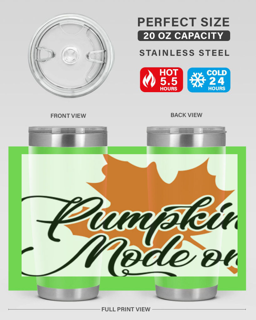 PumpkinModeondesign 563#- fall- Tumbler