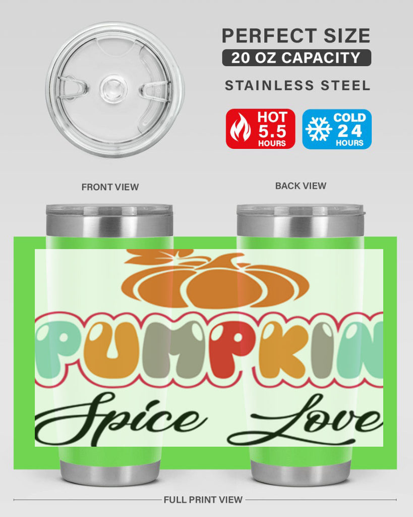 PumpkinSpiceLoverdesign 570#- fall- Tumbler