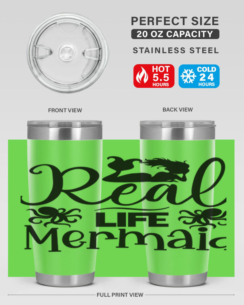 Real Life Mermaid 550#- mermaid- Tumbler