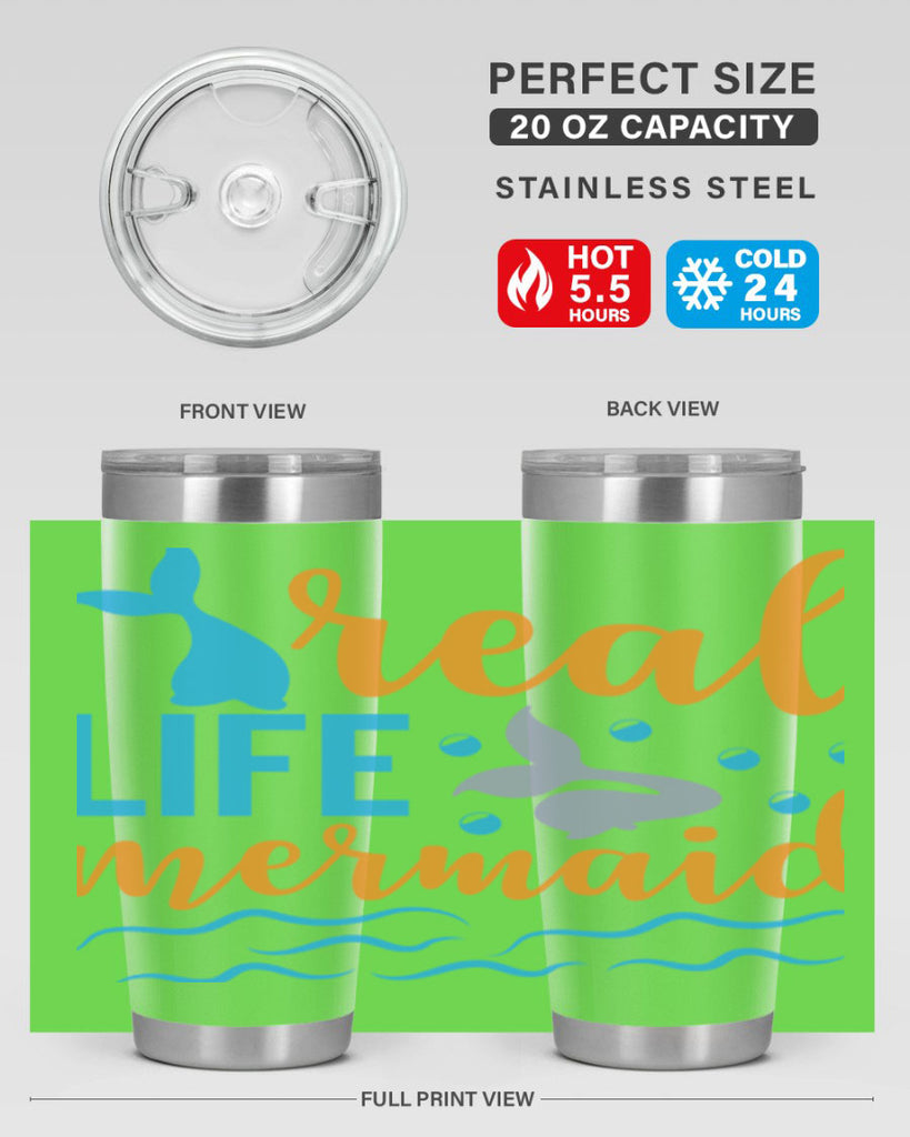 Real Life Mermaid Design 556#- mermaid- Tumbler