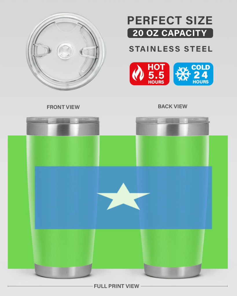 Somalia 37#- world flags- Tumbler