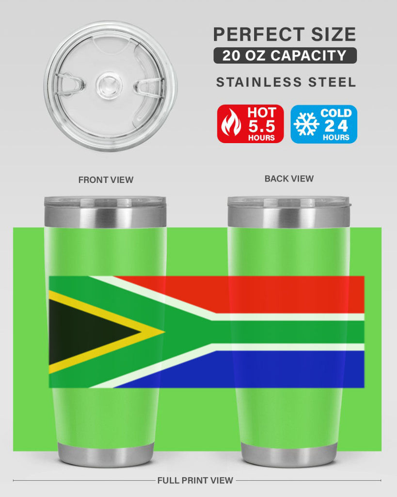 South Africa 36#- world flags- Tumbler