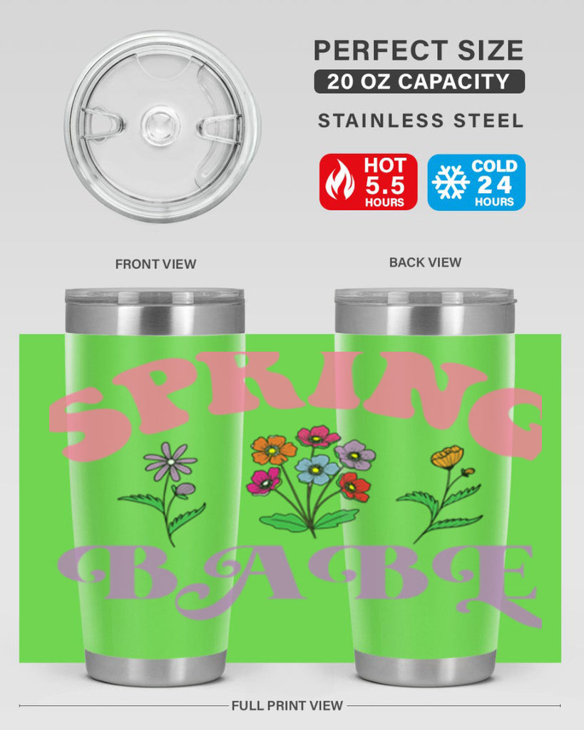 Spring Babe  480#- spring- Tumbler