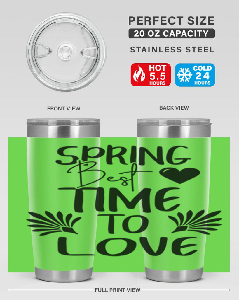 Spring Best Time to Love 414#- spring- Tumbler