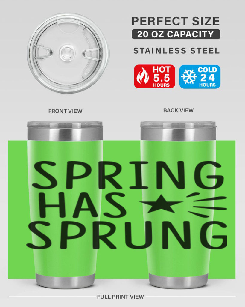 Spring Has Sprung 435#- spring- Tumbler