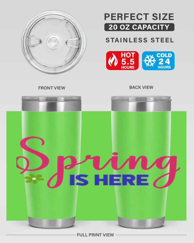 Spring is Here 455#- spring- Tumbler