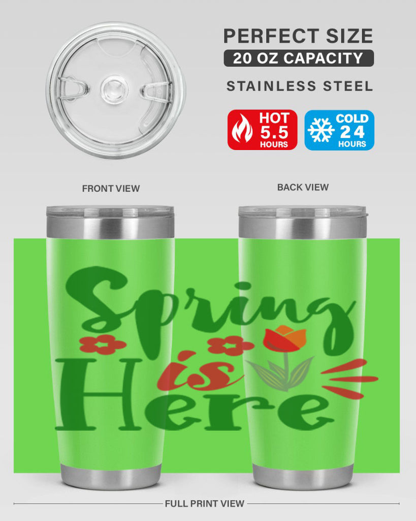 Spring is Here 497#- spring- Tumbler