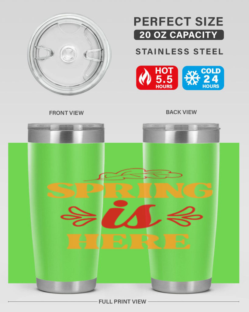Spring is here 447#- spring- Tumbler
