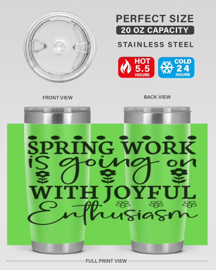 Spring work is going on 521#- spring- Tumbler