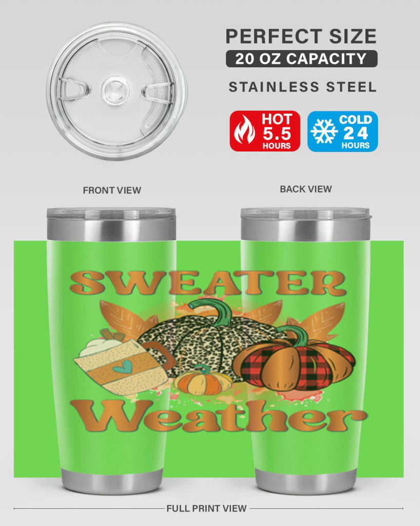 Sweater Weather 589#- fall- Tumbler