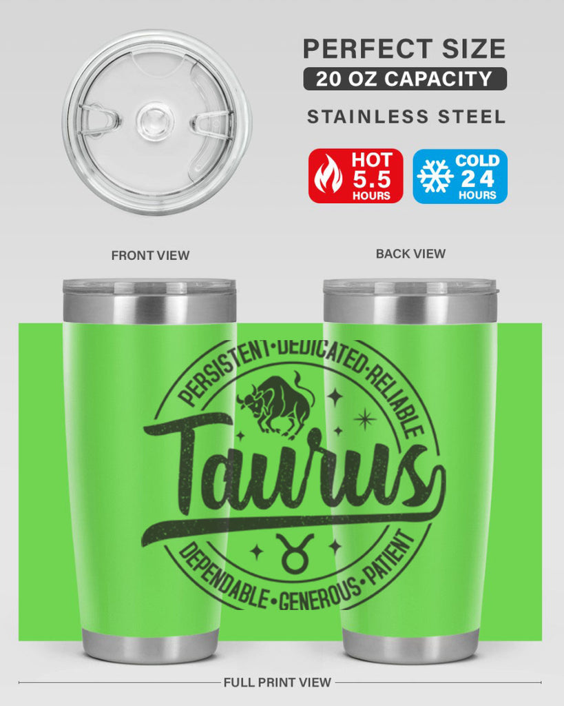 Taurus 494#- zodiac- Tumbler