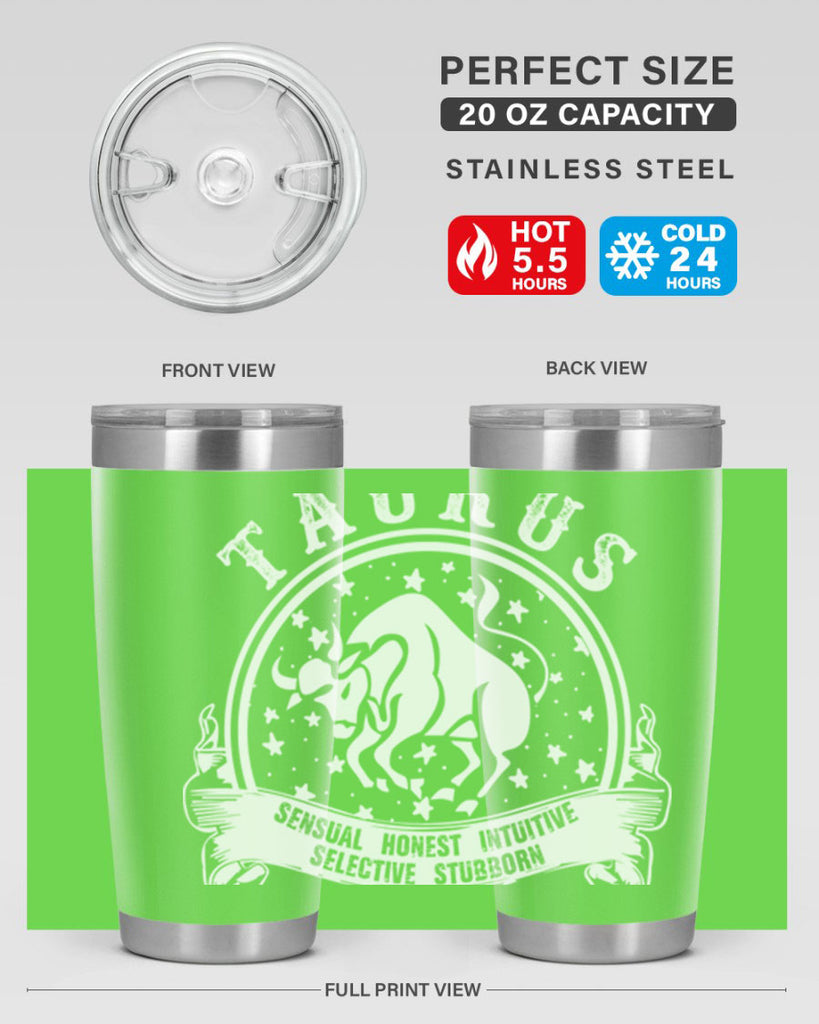 Taurus 6#- zodiac- Tumbler