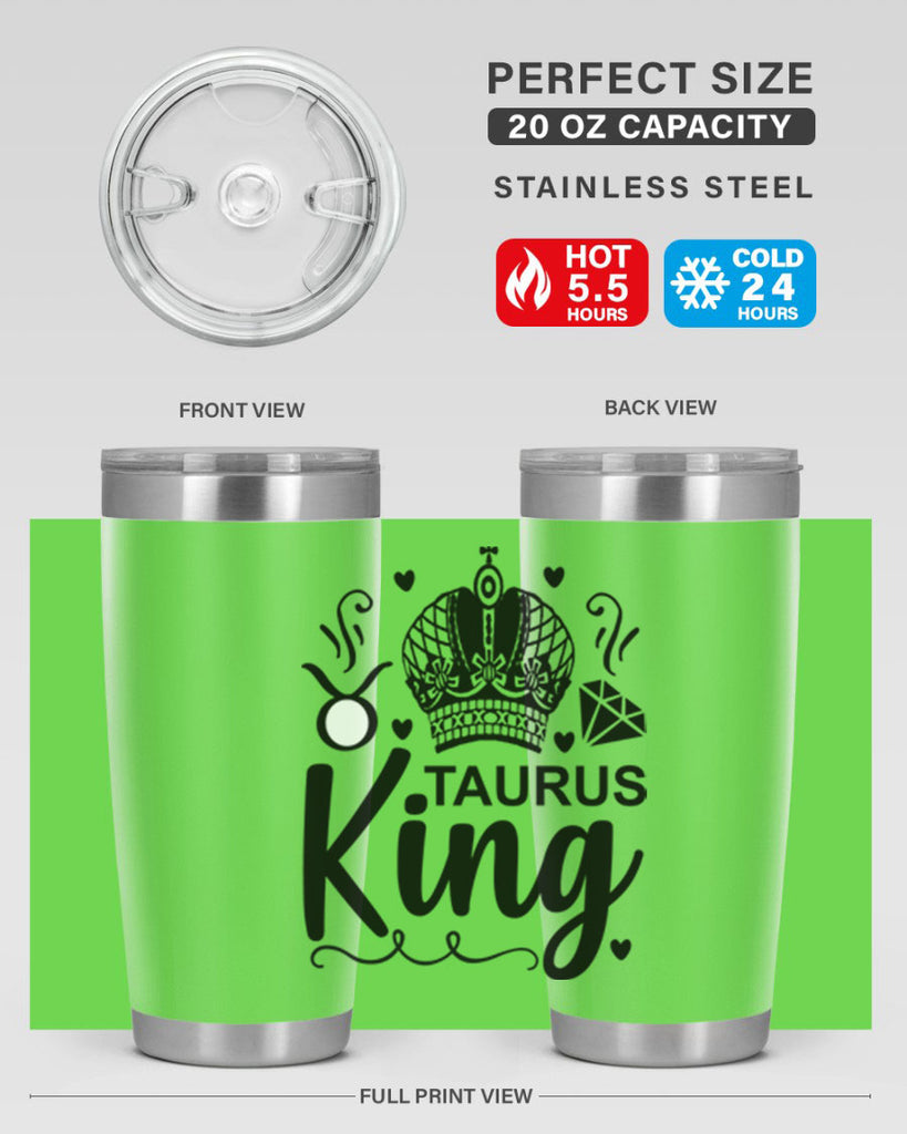 Taurus king 501#- zodiac- Tumbler