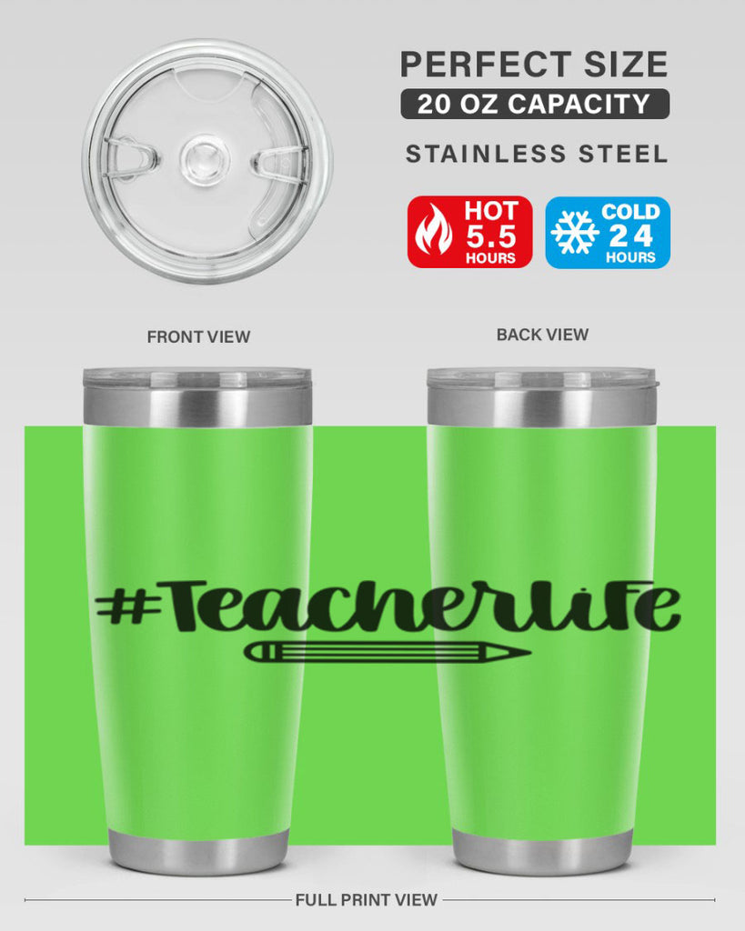 Teacher Life Style 50#- teacher- tumbler