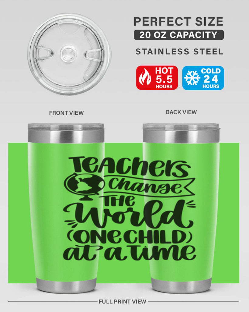 Teachers Change The Style 45#- teacher- tumbler