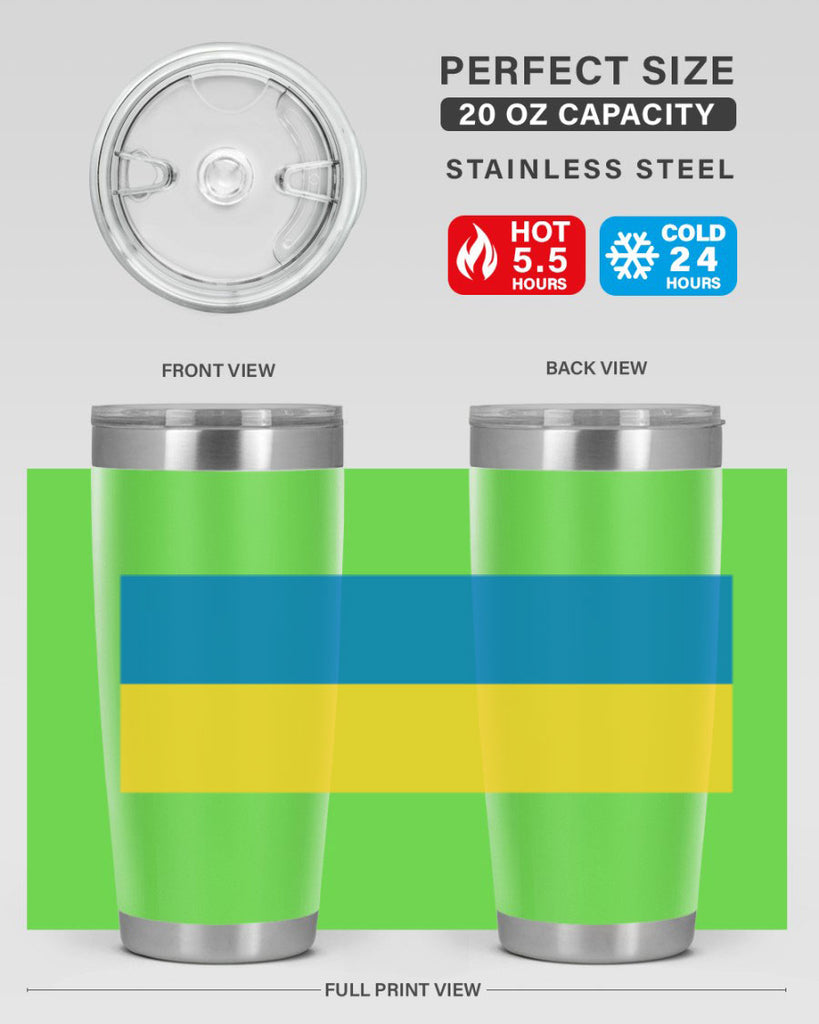 Ukraine 13#- world flags- Tumbler