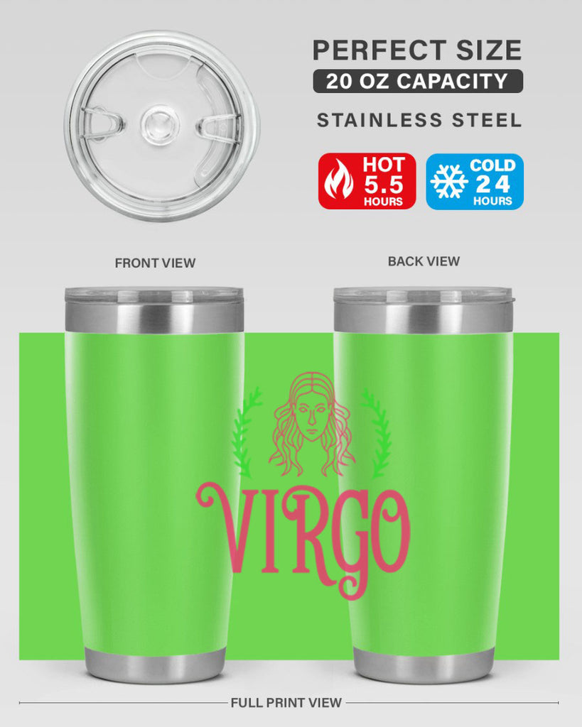 Virgo 534#- zodiac- Tumbler