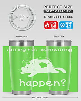 Waiting For Something Sleeping Cat 285#- anime- Tumbler