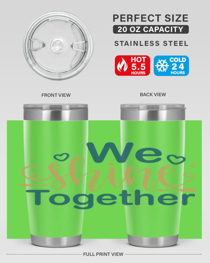 We Shine Together 153#- fashion- Cotton Tank