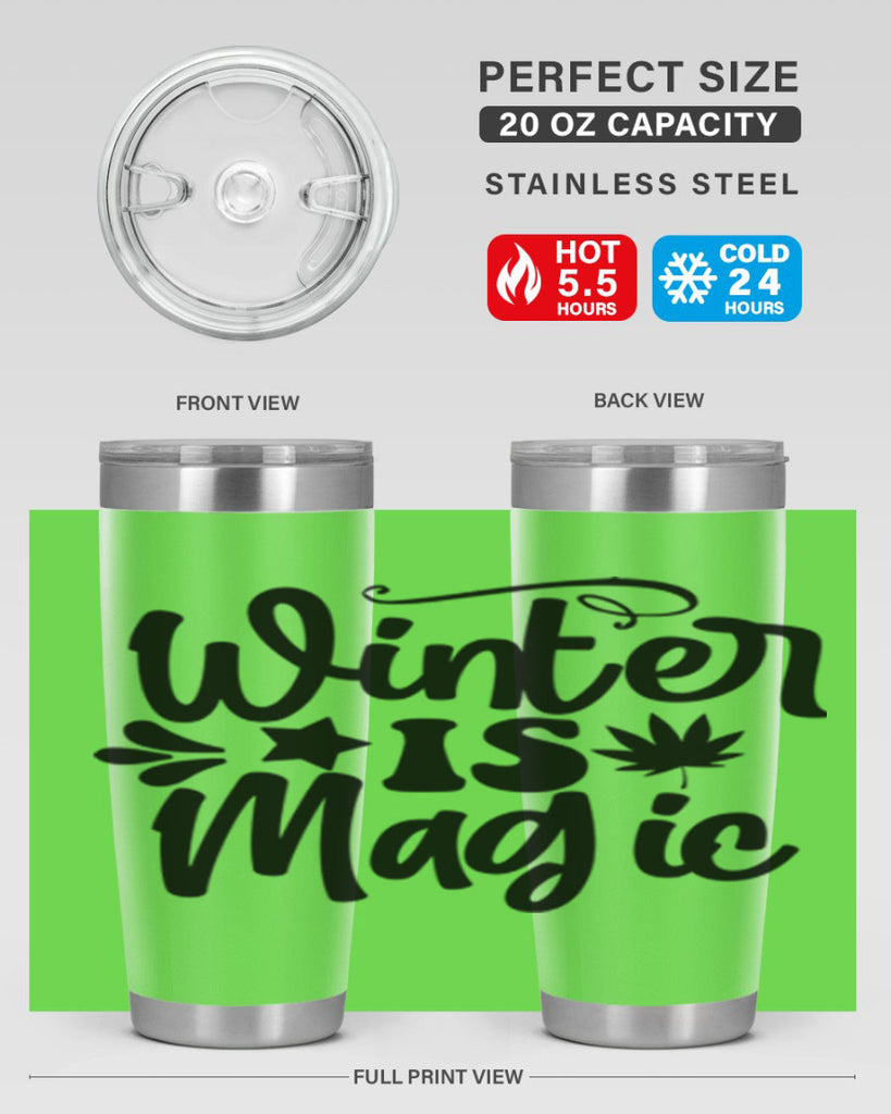 Winter Is Magic 503#- winter- Tumbler