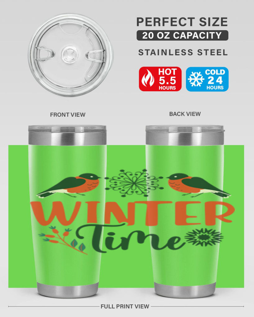 Winter Time 530#- winter- Tumbler