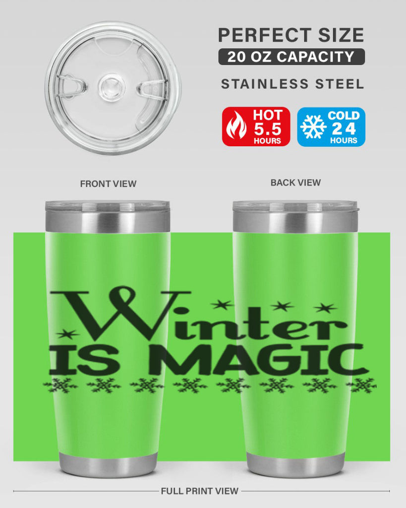 Winter is Magic 505#- winter- Tumbler