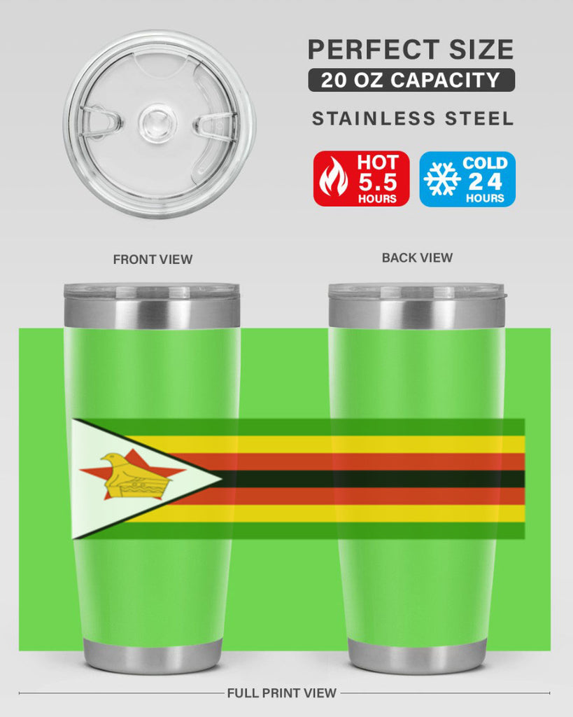 Zimbabwe 1#- world flags- Tumbler