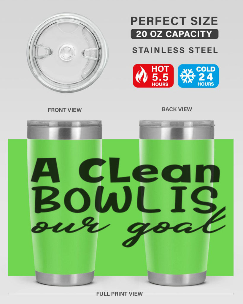 a clean bowl is our goal 93#- bathroom- Tumbler