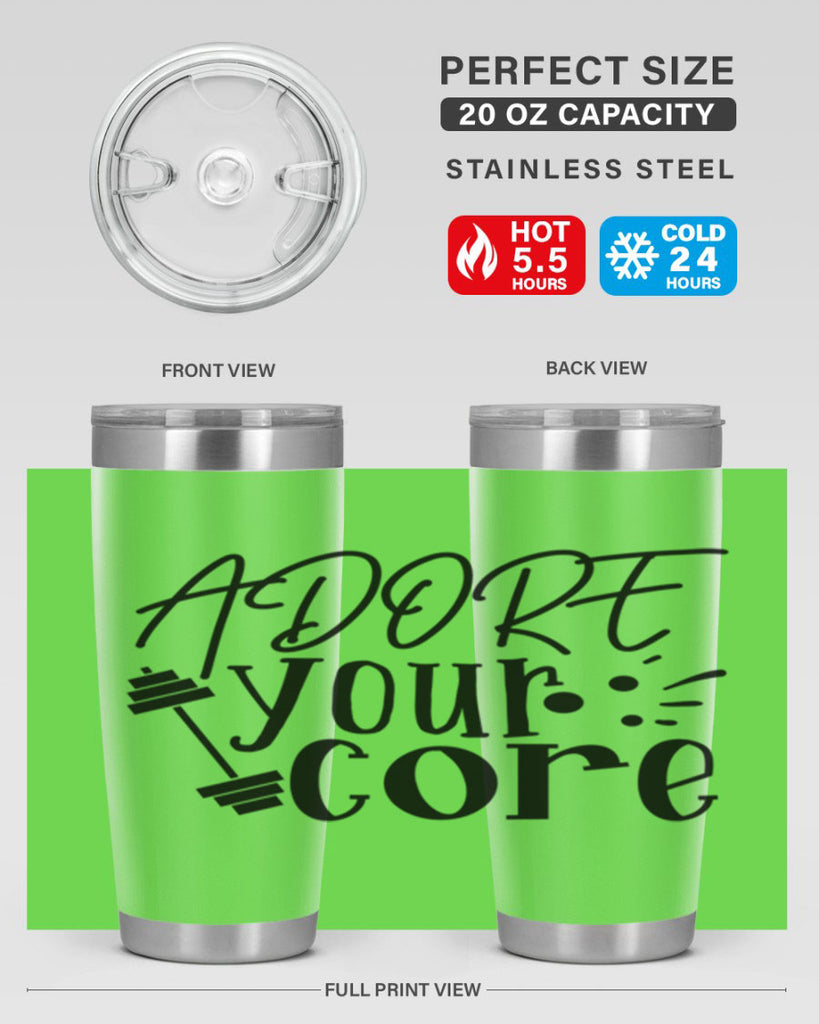 adore your core 53#- gym- Tumbler