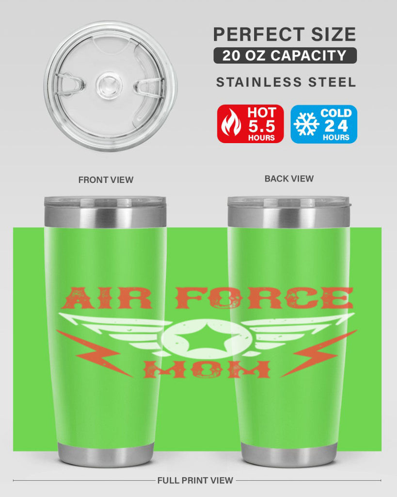 air force mom 225#- mom- Tumbler