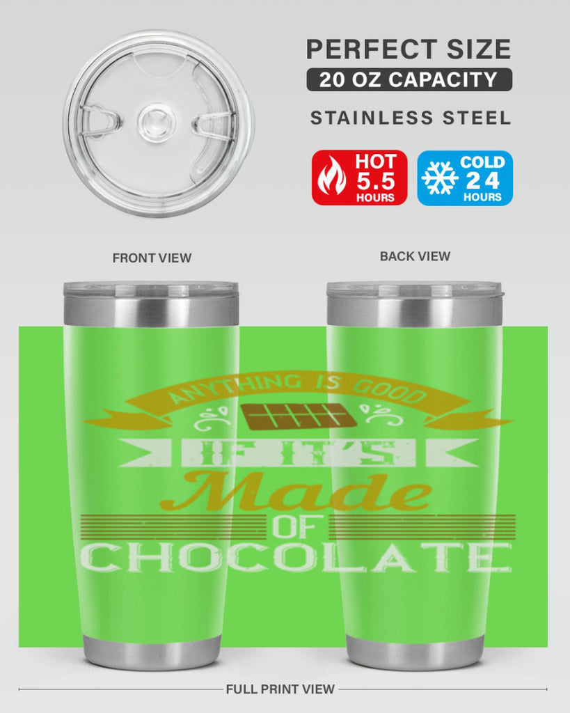 anything is good if it’s made of chocolate 17#- cooking- Tumbler