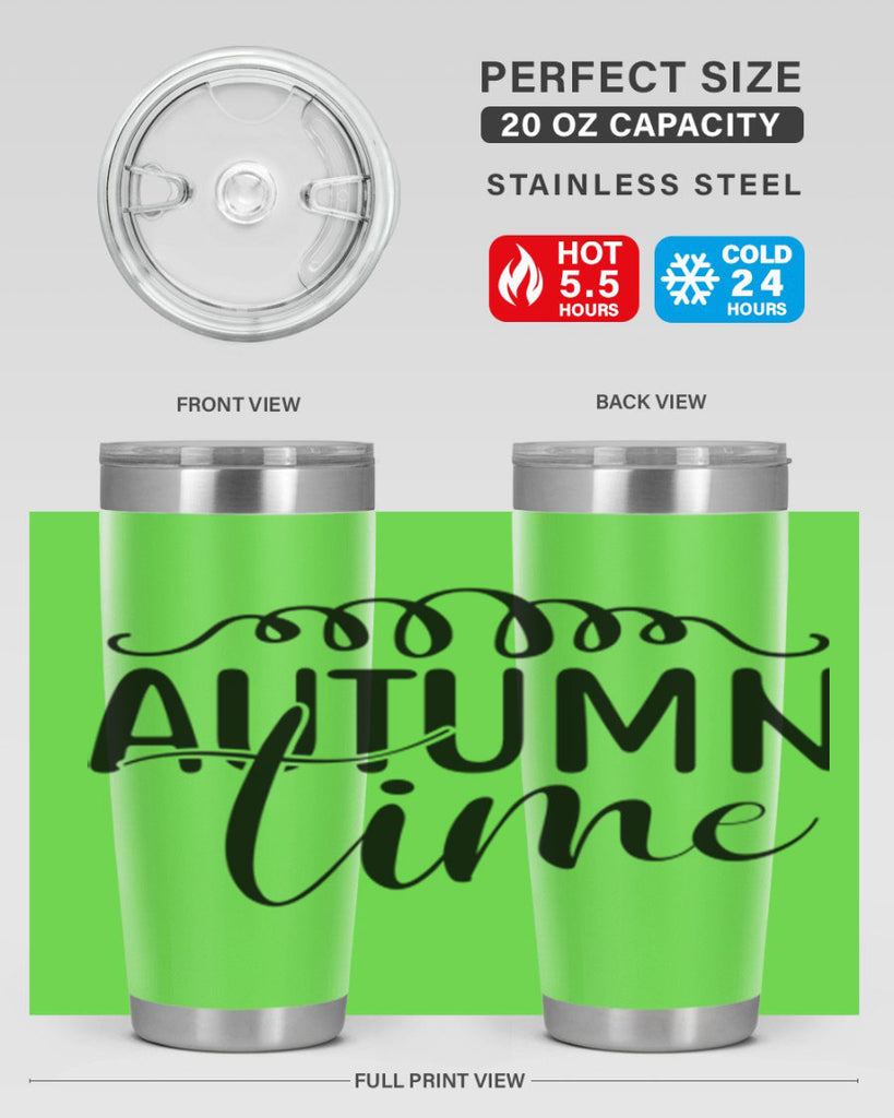 autumn time 36#- fall- Tumbler