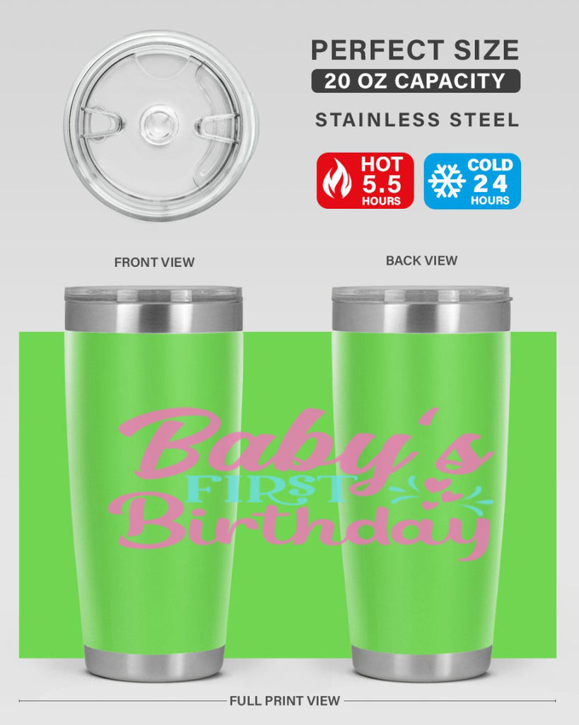 babys first birthday Style 288#- baby- tumbler