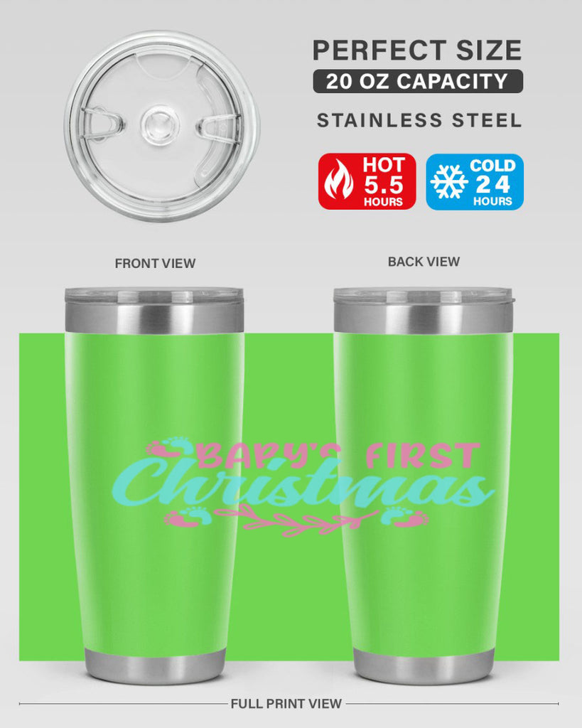 babys first christmas Style 287#- baby- tumbler