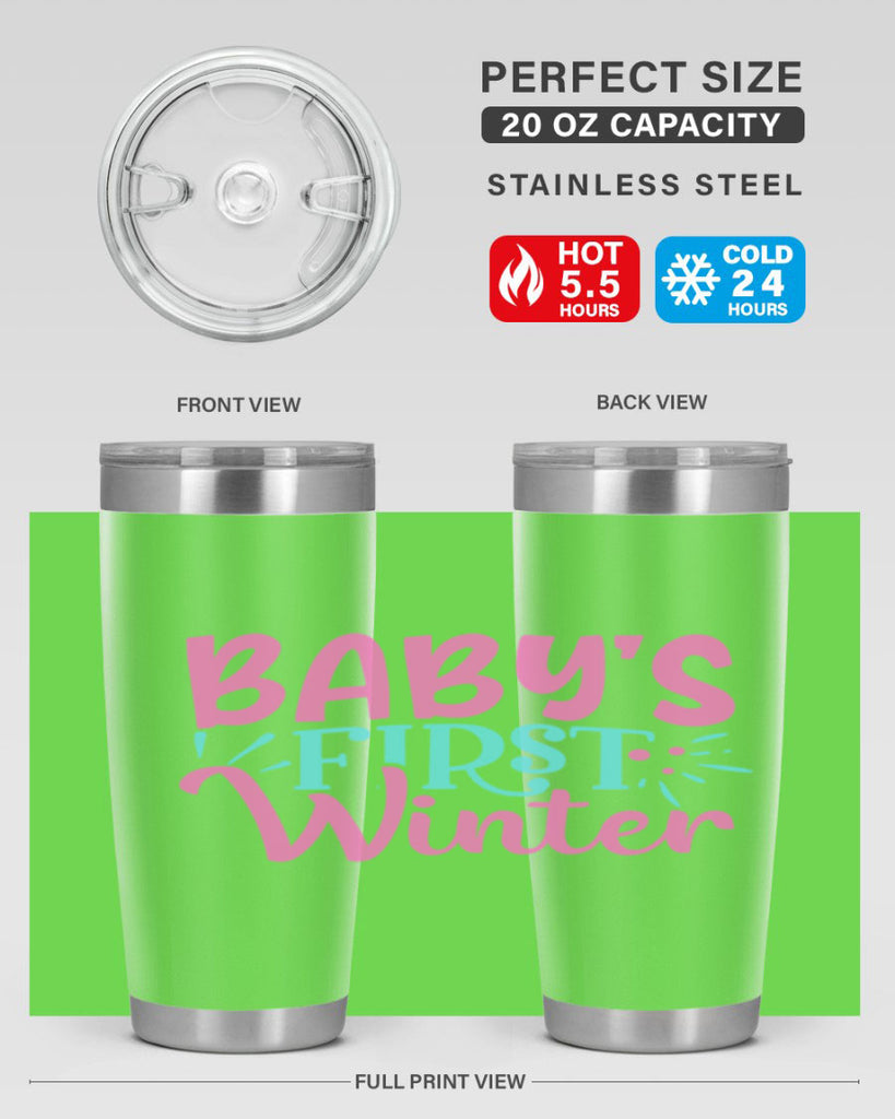 babys first winter Style 280#- baby- tumbler