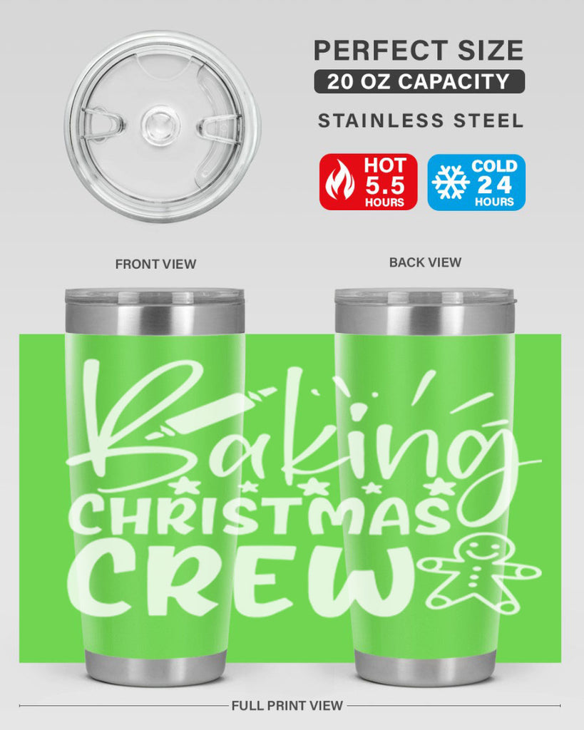 baking christmas crew 56#- kitchen- Tumbler