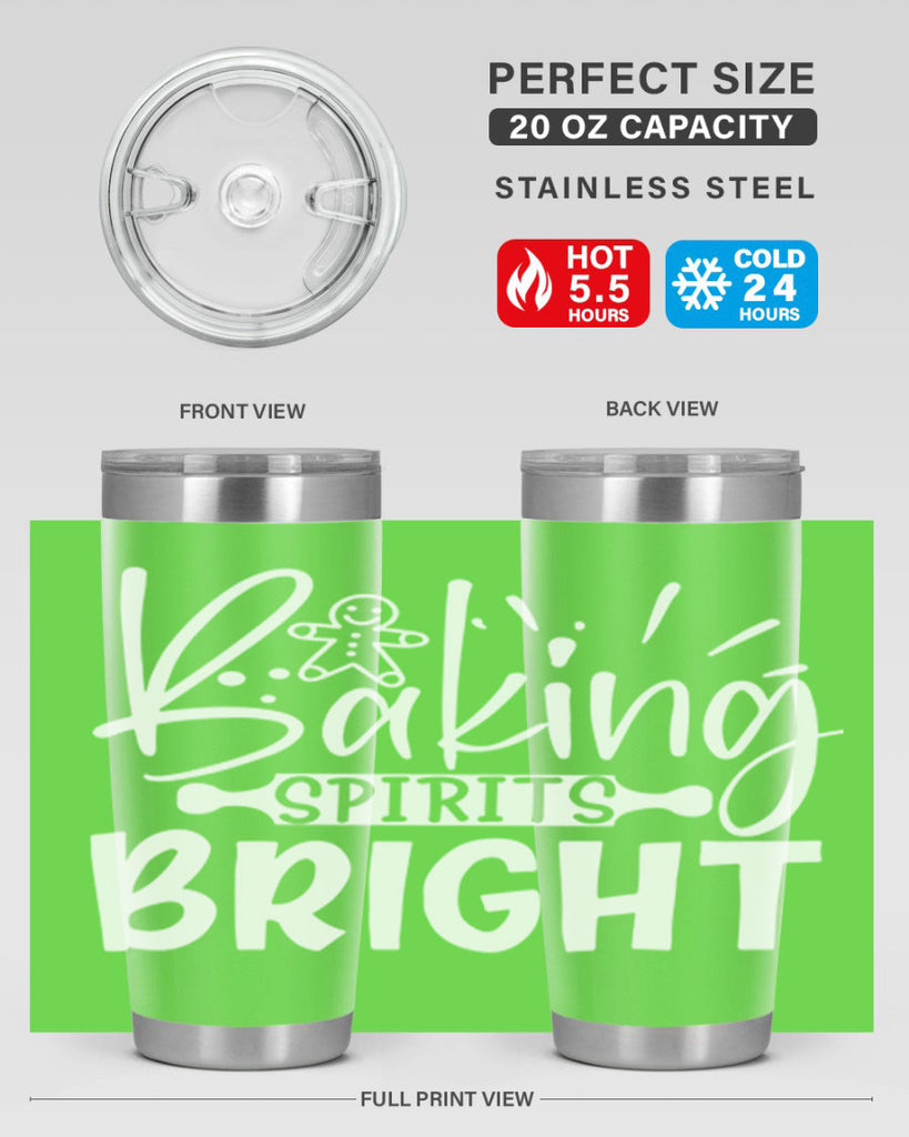 baking spirits bright 53#- kitchen- Tumbler