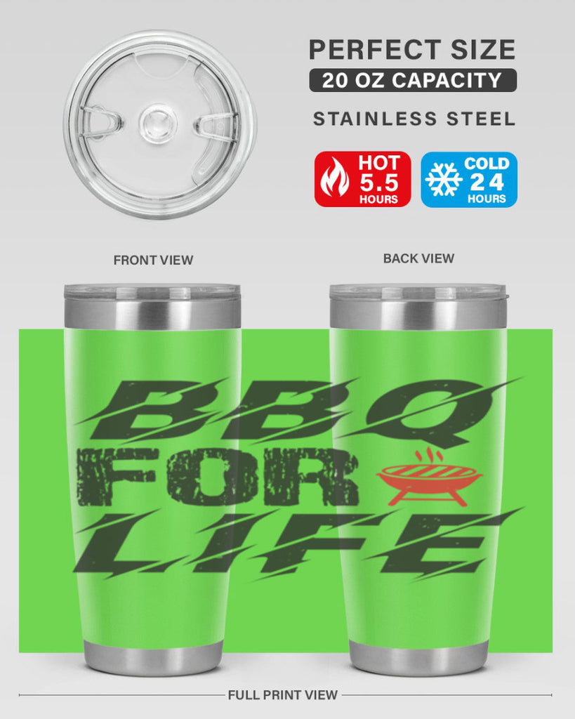 bbq for life 39#- bbq- Tumbler