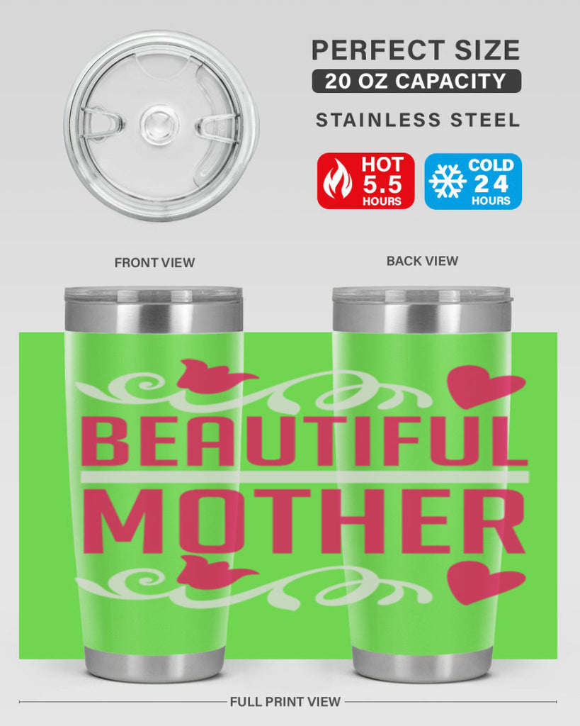 beautiful 213#- mom- Tumbler