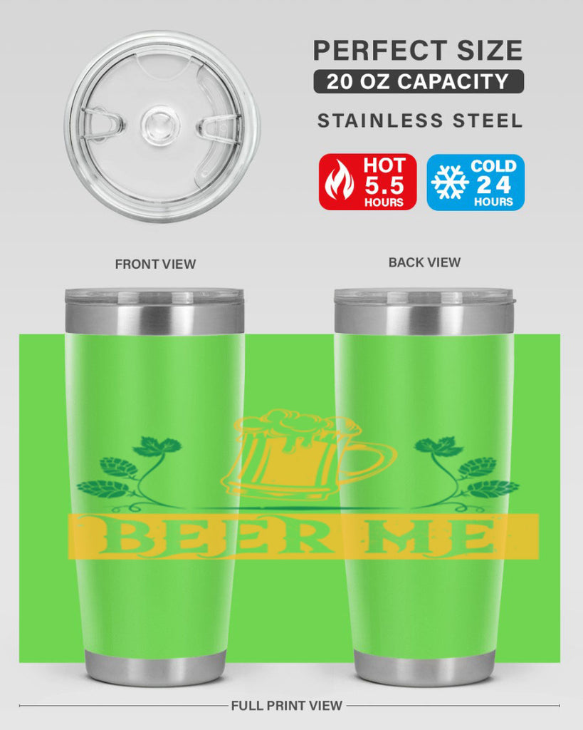 beer me 105#- beer- Tumbler