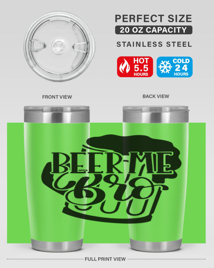 beer me bro 47#- beer- Tumbler