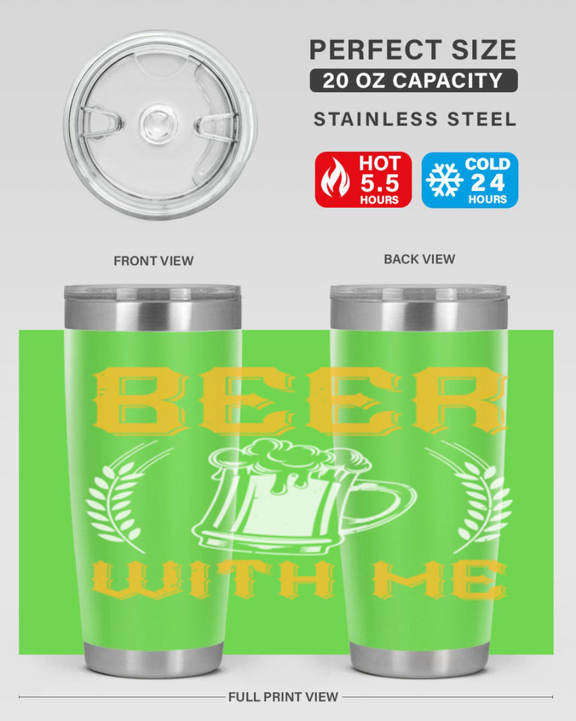 beer with me 103#- beer- Tumbler