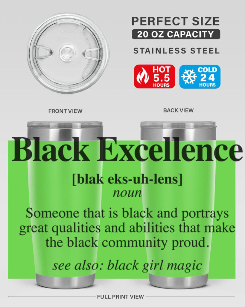 black excllence definition 209#- black words phrases- Cotton Tank