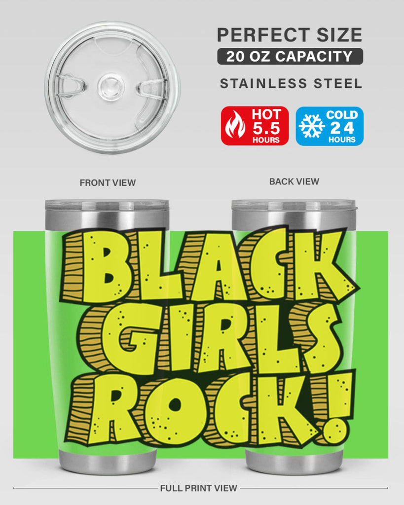 black girls rock school 202#- black words phrases- Cotton Tank