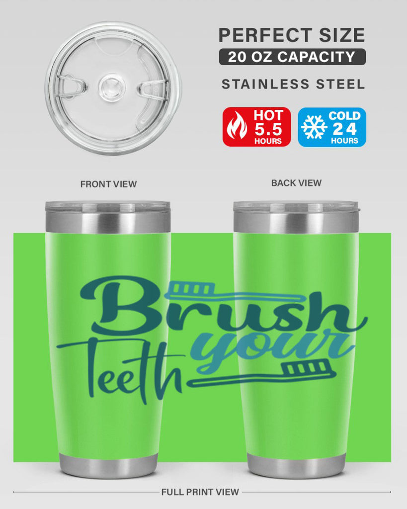 brush your teeth 87#- bathroom- Tumbler