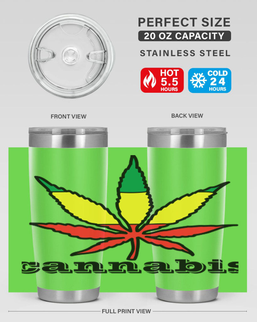 cannabis 37#- marijuana- Tumbler